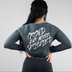 Brand new alphalete cropped hoodie!